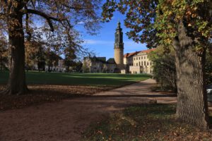 Weimar, Schlossturm vom Stadtschloss