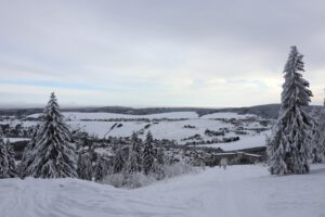 Auf dem Weg ins Tal