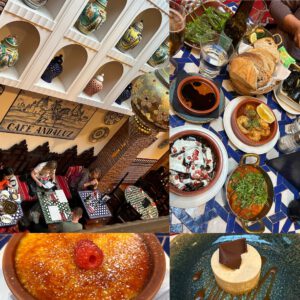 Cafe Andaluz in der George Street in Edinburgh