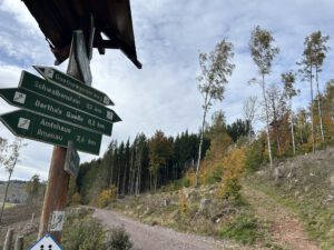 Am Aufstieg zum Schwalbenstein