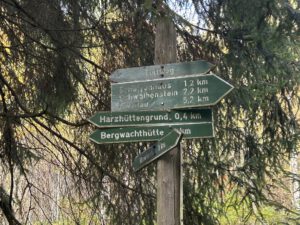 Weiter auf dem Leitweg